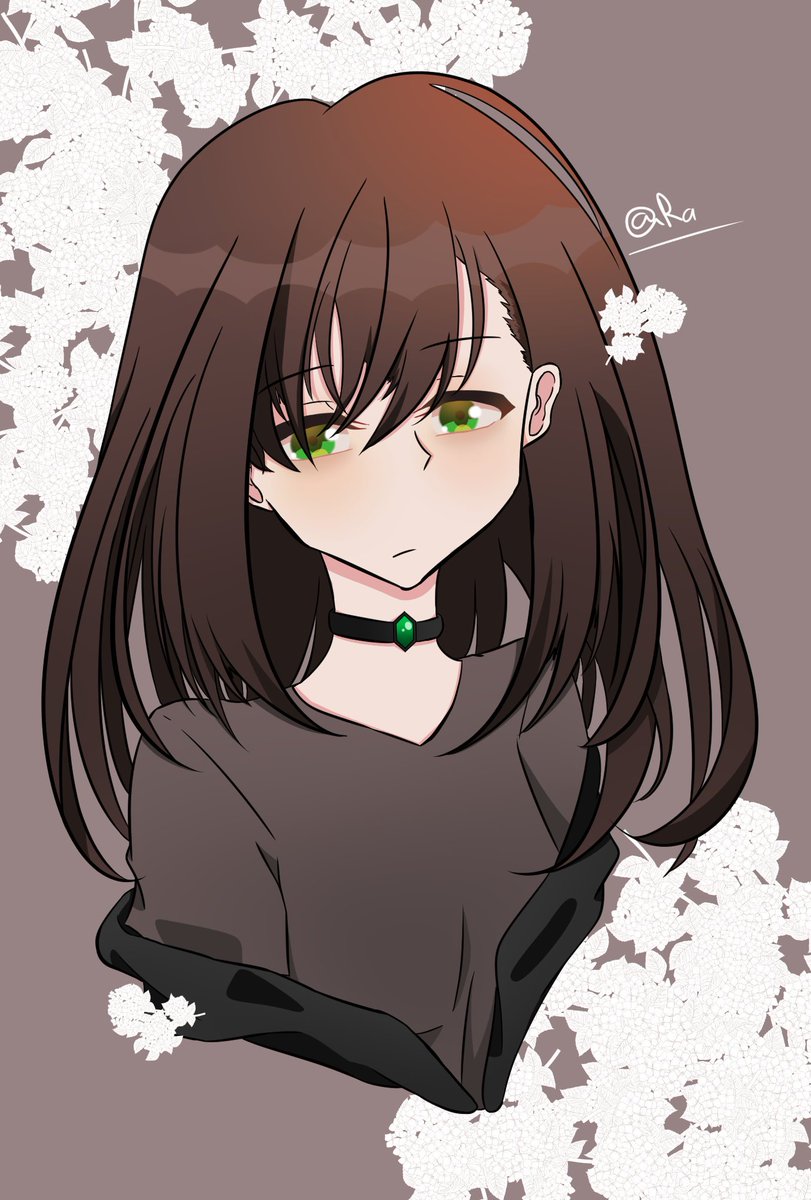 Brown Hair Anime  Girl Oc 