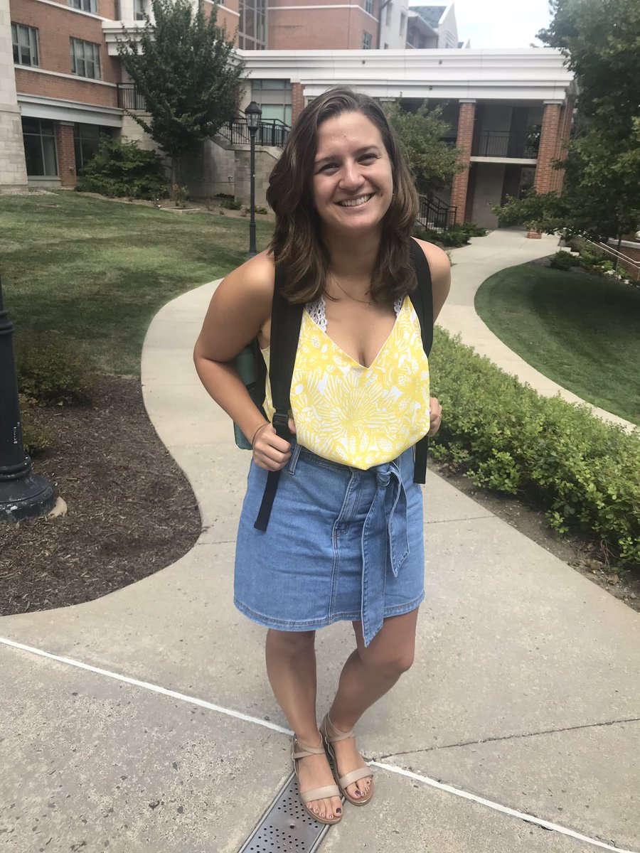 ninat515's tweet photo. Feels so good to be back @PSUBellisario !! Happy #psufirstday 💙 https://t.co/v9EmcEMBvc