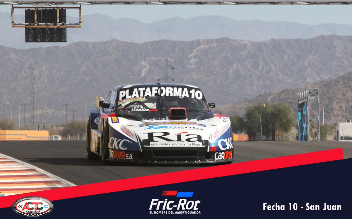 fricrot's tweet photo. #FricRotenelTC Presentes el fin de semana de #TCenSanJuan y acompañando a nuestros pilotos, @AgustinCanapino y @santiagomangoni, quienes confirmaron su clasificación a la "Copa de Oro" para pelear por el campeonato! 👏. https://t.co/axlJwW4TJc