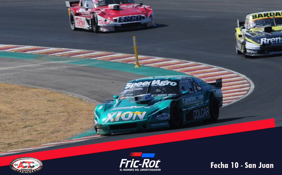 fricrot's tweet photo. #FricRotenelTC Presentes el fin de semana de #TCenSanJuan y acompañando a nuestros pilotos, @AgustinCanapino y @santiagomangoni, quienes confirmaron su clasificación a la "Copa de Oro" para pelear por el campeonato! 👏. https://t.co/axlJwW4TJc