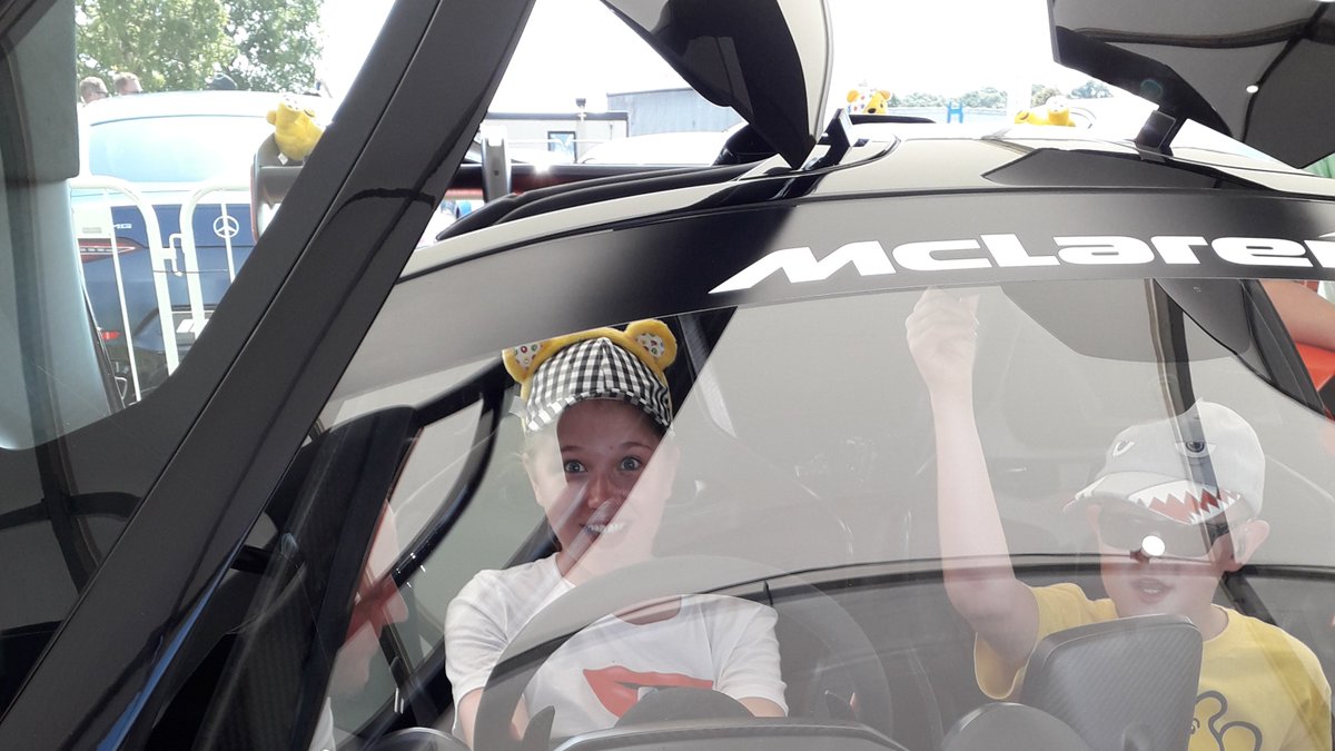 My daughters face, just as my son started a £1m+ McLaren Senna!!! Thank you <a href="/McLarenGroup/">McLaren Group</a> <a href="/McLarenAuto/">McLaren Automotive</a> <a href="/Carfestevent/">CarFest</a> and <a href="/BBCCiN/">BBC Children in Need</a> for making dreams come true