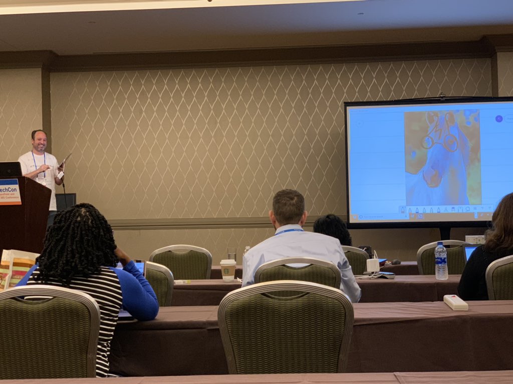 sharoneweaver's tweet image. #horseypotter shows up again in the #mswhiteboard session today at #SPTechCon by @j_weaver74