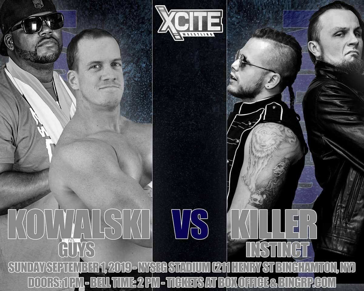 This Sunday @XciteWrestling , come watch me treat @jay_freddie like James Dolan treats the @nyknicks . https://t.co/HN0nTfxj3t