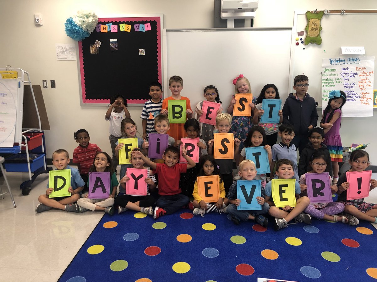 MrsDrakeCondit's tweet photo. #bestfirstdayever https://t.co/csVxEEb4La