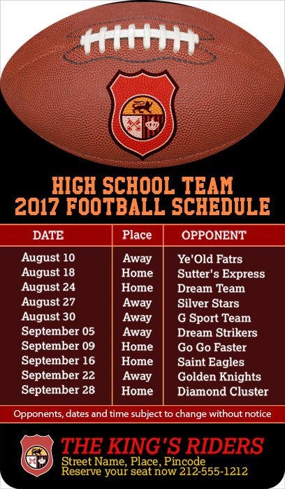 GlobalPrintATX's tweet photo. https://t.co/GcSfm3ZFFV
Ready for Football Season?  Win the hearts of sports fans with custom football schedule magnets!

#marketing #branding #advertising #football #sportsfan #promotionalproducts #magnets #footballschedule  #shoplocal #shopsmall #smallbusiness #texas #atx #fall https://t.co/kHTbzvb1GP