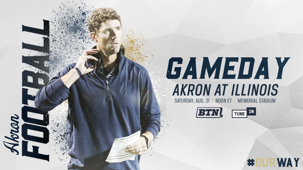 Akron Football tweet media