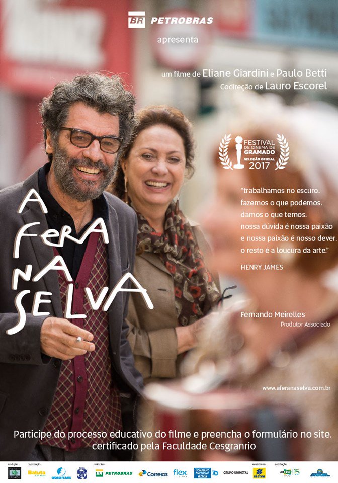 editorarocco's tweet photo. #AFeraNaSelva ganhará adaptação brasileira para o cinema! O filme estreia em outubro e tem o ator Paulo Betti como protagonista e idealizador! Clássico da literatura mundial de Henry James, a obra foi lançada como parte da coleção #NovelasImortais, assinada por Fernando Sabino! https://t.co/84GxqShxqx