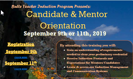 ButteInduction's tweet photo. We can hardly wait to meet all of our new candidates and mentors at our orientation meeting next month! #ButteCOE #TeacherInduction #ButteInduction https://t.co/jr7m2uPsrI