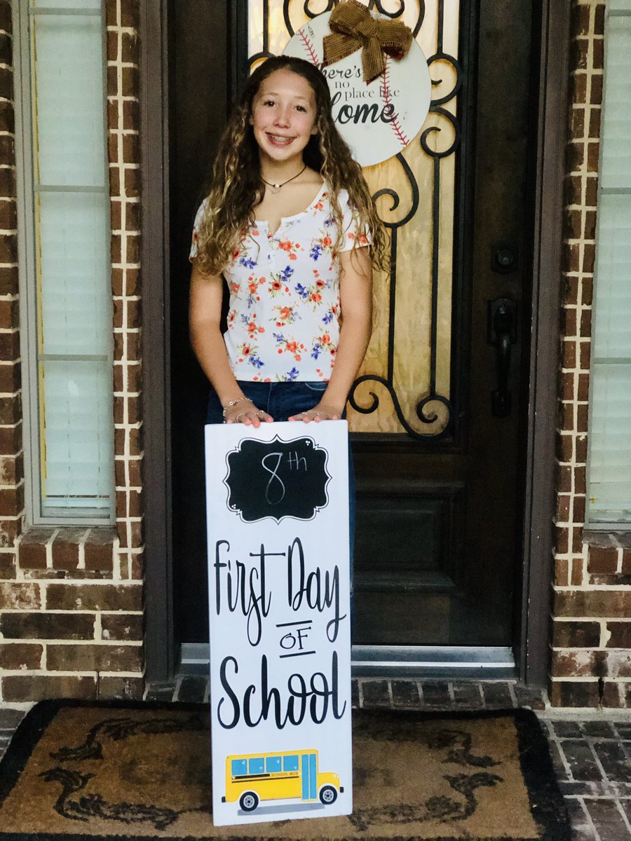 3 out of the 4 of us Glasson girls started school today! It was a great 1st day! ✏️✂️📒📓📚📝 <a href="/popepanthers/">🅟🅞🅟🅔  🅟🅐🅝🅣🅗🅔🅡🅢</a>