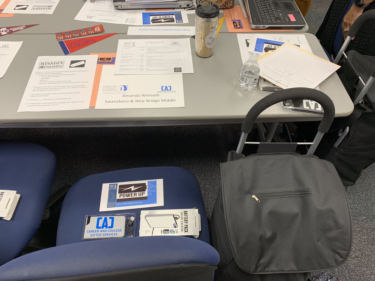 arwilmoth's tweet photo. My baby’s first day of kindergarten and my 10th year of teaching! Emotional but fun day of learning for the both of us! Thanks @meldernc for spoiling us with all this awesomeness! #ocsaig #aigswag https://t.co/21XxtlKpXt