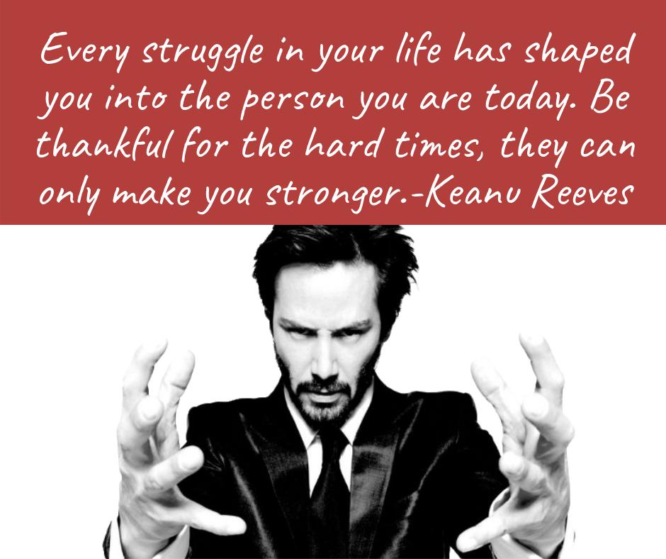 Who you are, exactly as you are, is awesome! Peer pressure and social stigmas impact us all. Find the inspiration to do your own thing substance free. Sometimes your favorite celebrities teach great lessons. #inspiration #drugfree #confidence #celebrityinspiration #keanureeves
