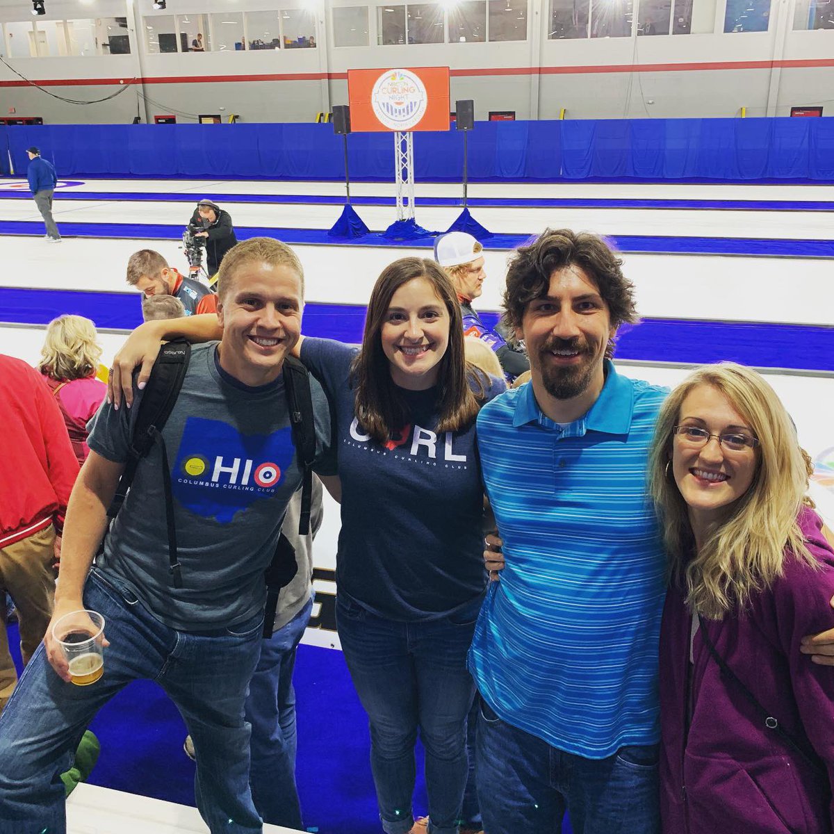 snkenny's tweet photo. Such a fun weekend at Curling Night in America, enjoyed with new friends and old! Curlers truly are the best group of people. Special shoutout to Sue of @trianglecurling for being the best host!  #curlingnight #usacurling #theicemancometh https://t.co/47RVbCTWNb