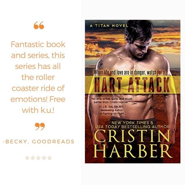 CristinHarber's tweet photo. Happy, happy Monday! Thanks so much to Becky for this fabulous review of Hart Attack! Read the full review and add Hart Attack to your goodreads shelves today! https://t.co/tY9UjsUb91⁣
⁣
—⁣
—⁣
⁣
#bookreview #bookreviews #readerspotlight #5stars #… https://t.co/jTViKdSIVd https://t.co/jlGhoiZNW9