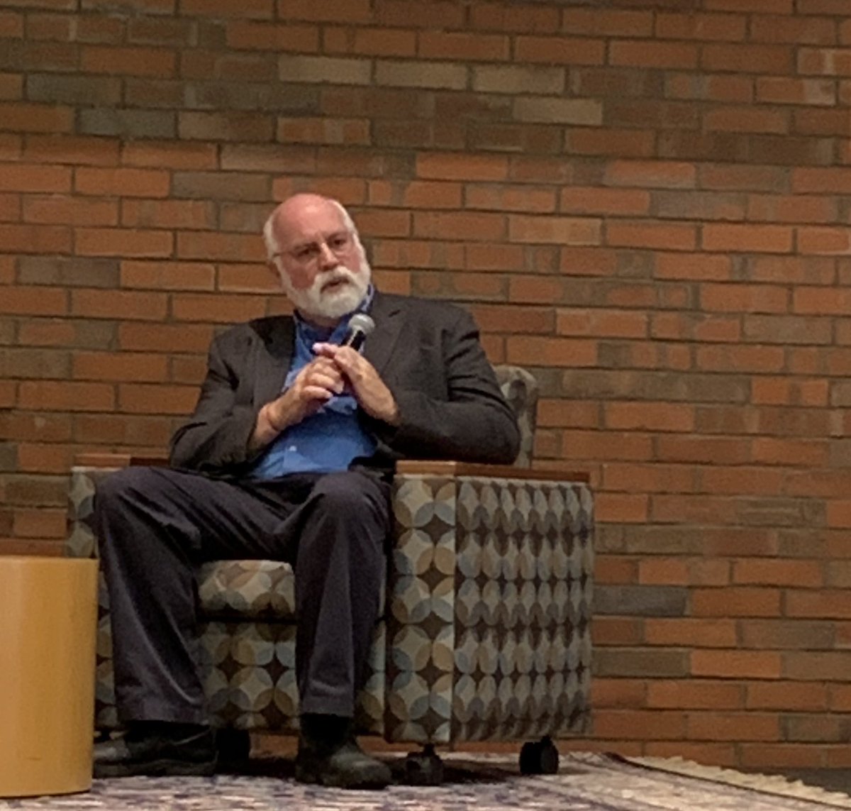 friarbook's tweet photo. The message from @FrGregBoyle, founder of @HomeboyInd, is that you don’t go to the margins to make a difference, you go to the margins so the folks at the margins make us different. https://t.co/UqaOt7YEGO