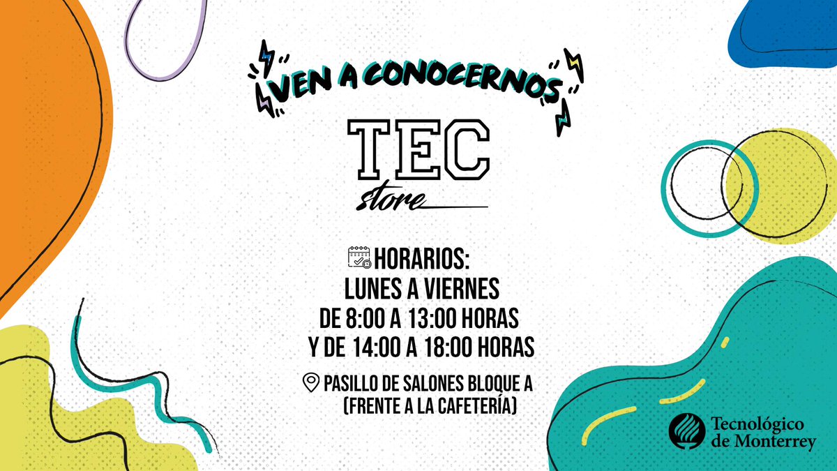 Tec_CCM's tweet photo. ¡La #TecStore llegó a nuestro campus! Ven a visitar el kiosko y conoce todos los artículos del Tec. 💙🐏🛍️ 🤩 #TecCCM #MiCampusTec https://t.co/0dwDm2XbHs