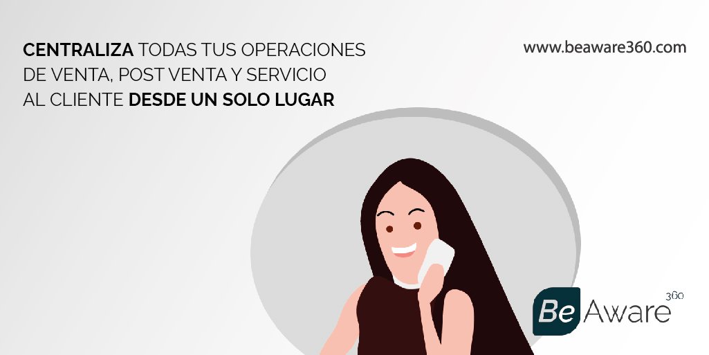 beaware360_'s tweet photo. Con Be Aware 360°  tendrás una visión 360° de tu cliente y toda la información necesaria para ejecutar eficazmente tu estrategia comercial, conócenos >>  https://t.co/OBIYSCNmpg #BeAware360 #BeSoluciones #EscritorioUnificado #CRM #ventas #atencionalcliente  #SoftwaredeGestion #CX https://t.co/ihCteStViB