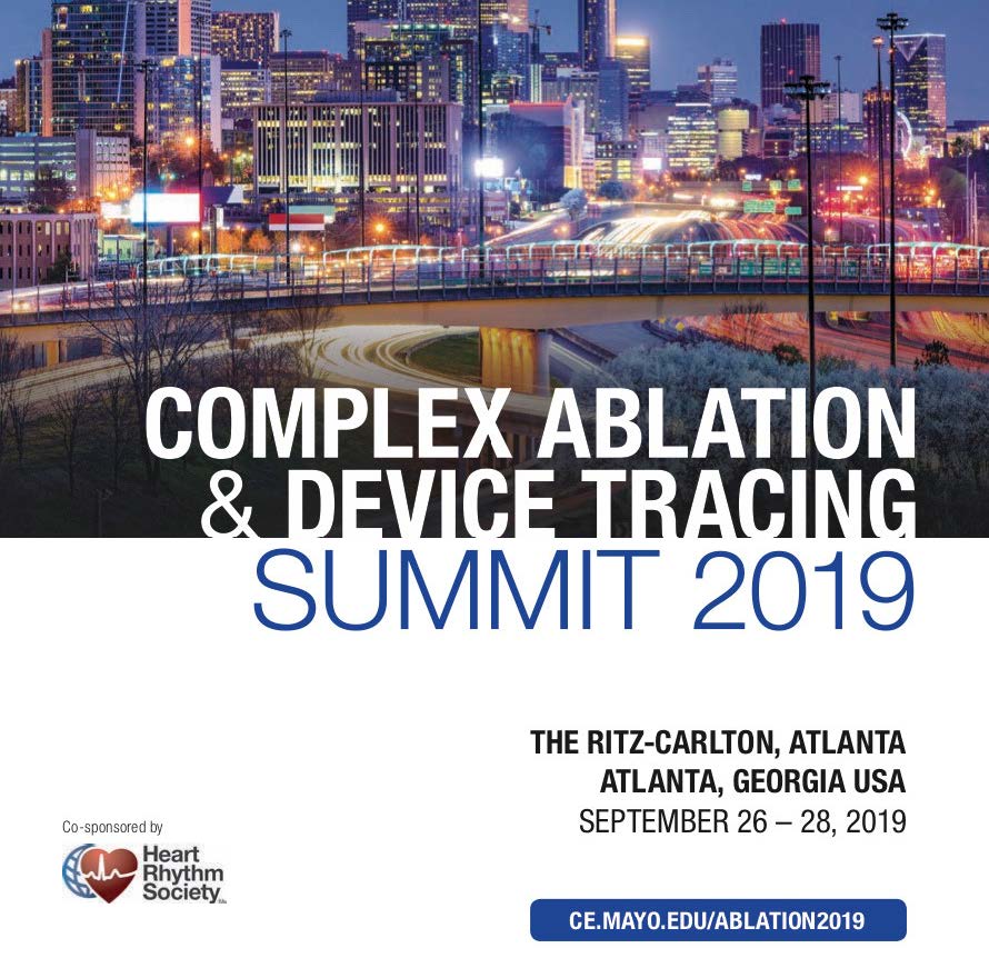 HRSonline's tweet photo. #EventSpotlight: Interpret complex, dynamic #electrograms during challenging cases when you attend the 2019 Complex Ablation and Device Tracing Summit in Atlanta, GA from September 26-28. Register today: https://t.co/CW96AWdVpM @MayoMedEd @univbordeaux #Epeeps #MedEd #CIED https://t.co/qVqQABS3T6