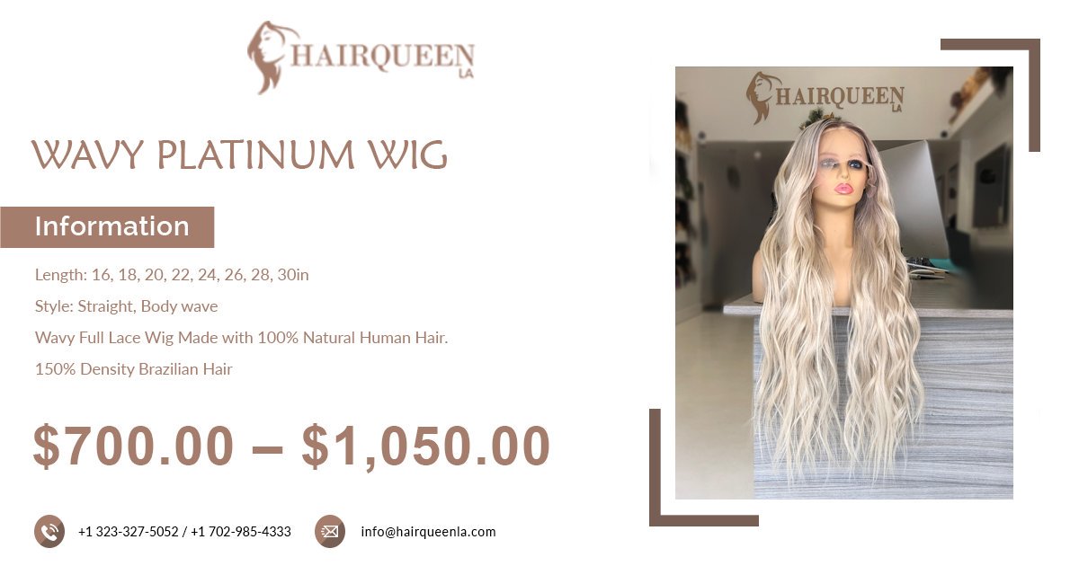 Get WAVY PLATINUM WIG
Buy Now: hairqueenla.com/product/wavy-p…
#wigs #buywigs #buywignow #bestwig #longwigs #blackwigs #wavytwigs #fulllacewigs #americanwigs #coloredwigs #cheapestwigs #hair #besthair #longhair #stylishwigs #wavyhair #americanhair #haircollections