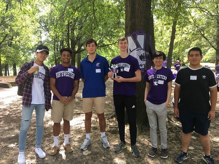 NUAlumni's tweet photo. More than 200 students, parents, alumni, and friends made it to the @NUClubDC Summer Picnic and #NUStudent Reception. Check out the pics! https://t.co/DkpFGUTelO