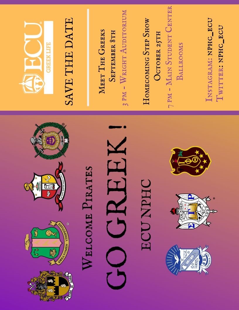 NPHC_ECU's tweet photo. Save The Date 👍🏽 https://t.co/ISv1YKnwal