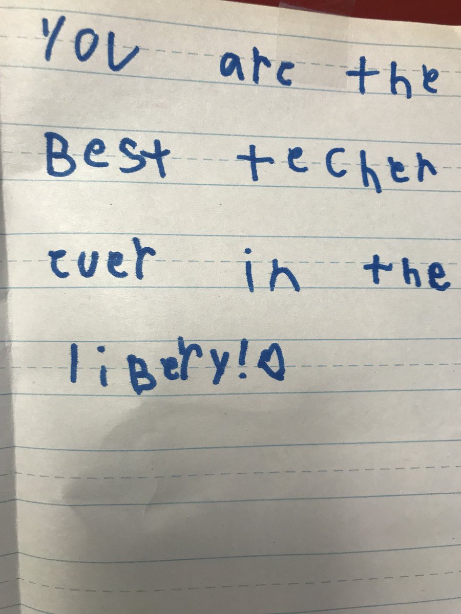 ClarksonLibrary's tweet photo. Maybe I am doing something right—it’s the little things.  Love my job ❤️ https://t.co/54DNqlKEKz