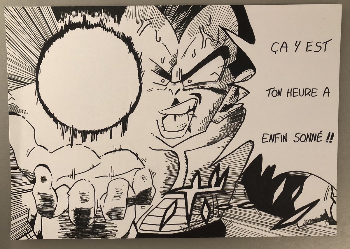 p0Iito's tweet photo. Enfin je l’ai terminé !
Pour le texte j’en ai pris un déjà existant dans le manga mais merci pour vos retours ^^.

#vegeta #Dragonball #dragonballz #arcsaiyan #vegetaenmodefurax #vegetavsgoku #roivegeta #bejita #dessin #draw #manga https://t.co/XesGLuf1kr