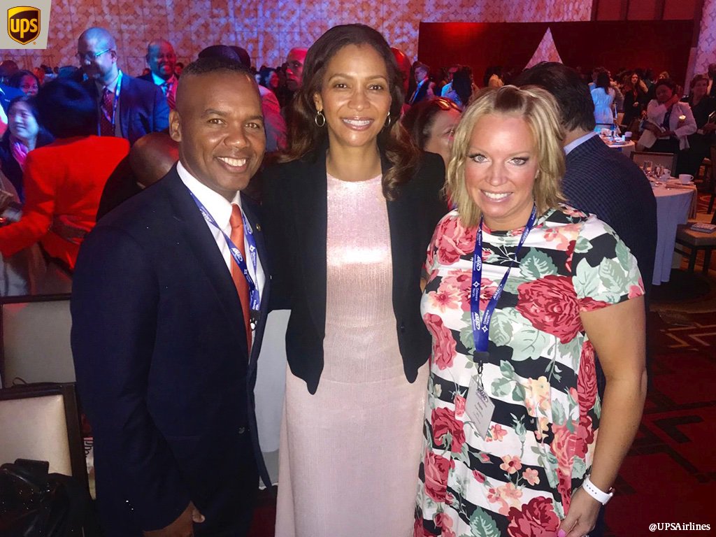 UPSAirlines's tweet photo. Several #ProudUPSers attended the 35th Annual AMAC Airport Business Diversity Conference recently. One of the themes this year was “Celebrating Women In Aviation”. Deborah Flint (CEO, Los Angeles World Airport) spoke on this important topic! ✈️ #AMAC2019 @AirRegionUPSers https://t.co/vEUB8eKzvm