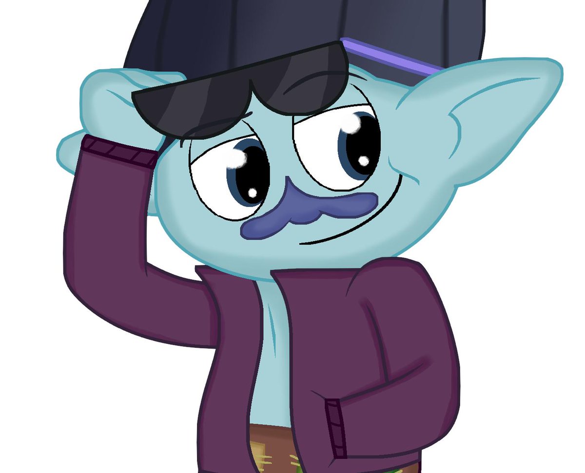 Elisacoto's tweet photo. Mira @EnzoFortuny! 
Te hice este gran dibujo porque, ya estoy emocionada de escucharte mañana en la serie de Trolls
Siempre me haces tan feliz haciendo la voz de mi Troll Favorito.. 💙💙💙💙😁😁😁 https://t.co/rrfg5kyf09