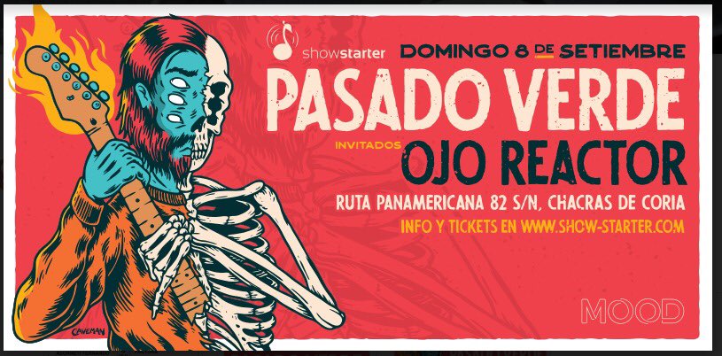 pasado_verde's tweet photo. Amigxs sorteamos 1 par de entradas para el show!
RT y estan participando! 🙂 https://t.co/nny8V1XKrv
