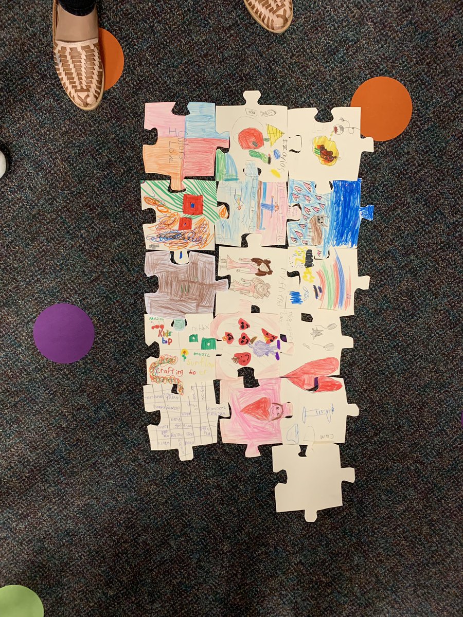 Wonderful first day of second grade! We all bring different interests, ideas, and strengths. However, we’re all one big puzzle in Ms. Lino’s class 💖🌎