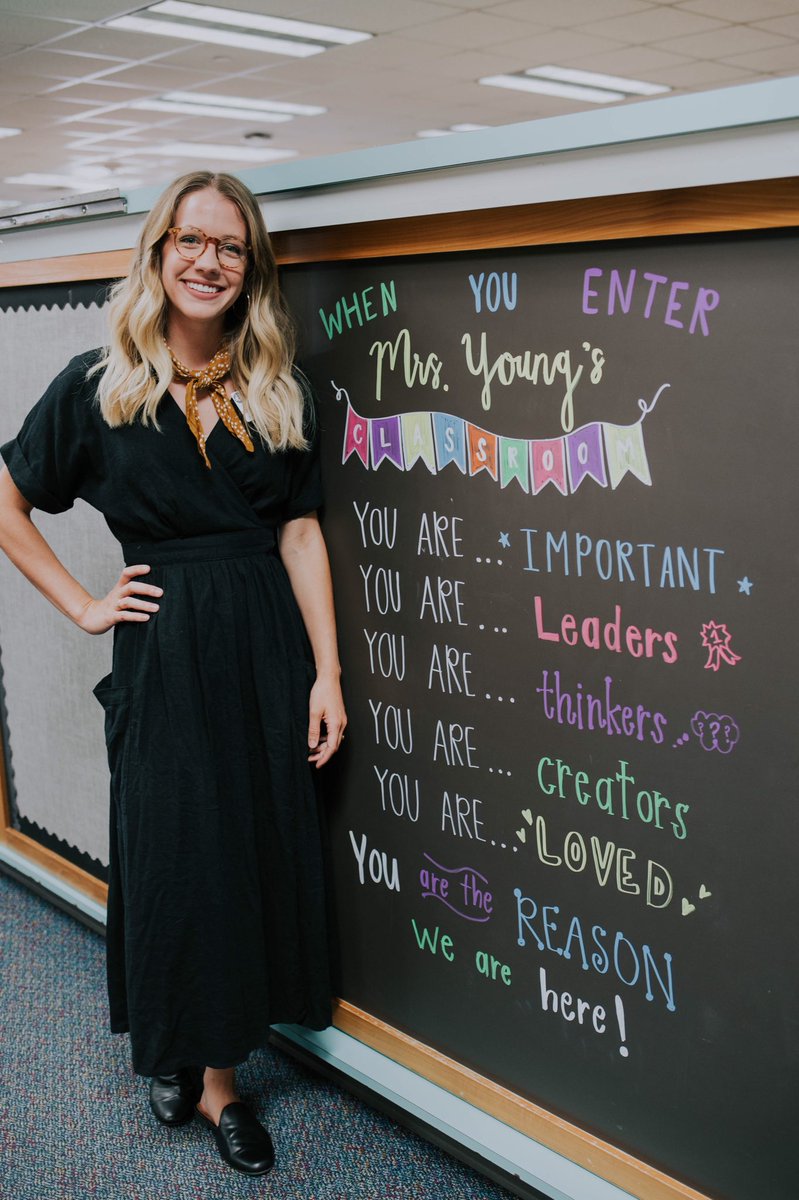 hellomrsyoung's tweet photo. it was a great first day collaborating and making anchor charts with my @hairgrovecfisd firsties. I’m so excited to encourage them and learn with them this year! #CFISDfirstday https://t.co/CdiwkYS78u