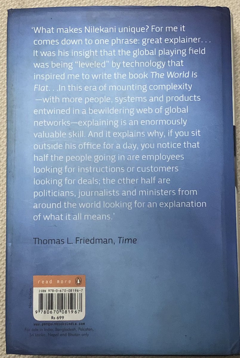 1ALOKJOSHI's tweet photo. #Book45 : #100Days of posting cover of books I love(1 book/day for 100 days)No expectations,no reviews,just the covers #MyFavouriteBooks #मेरीपसन्दीदाकिताबोंकेकवर started by @gulrayys amplified by @rekha_bhardwaj @NandanNilekani #ImaginingIndia https://t.co/VaSub9y0vC
