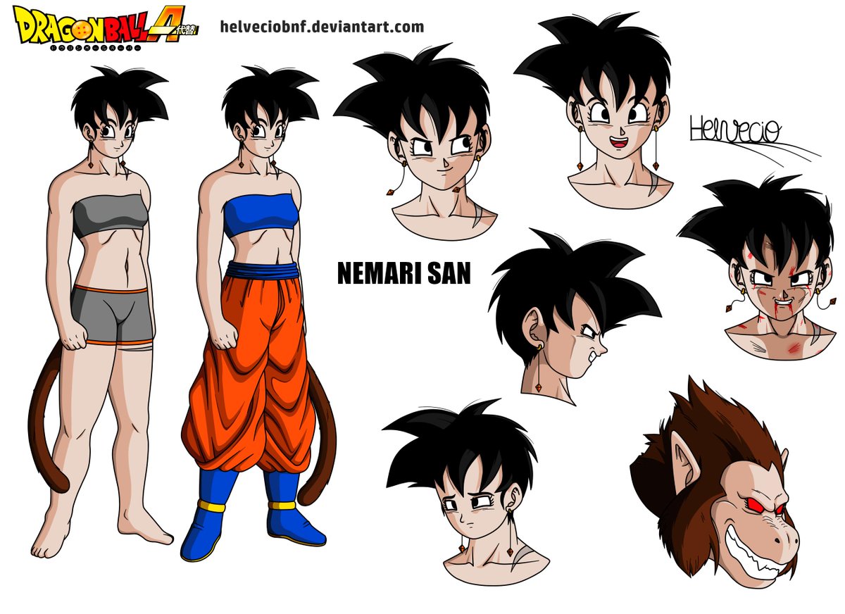 The demon saiyan DBA by HelvecioBNF on DeviantArt