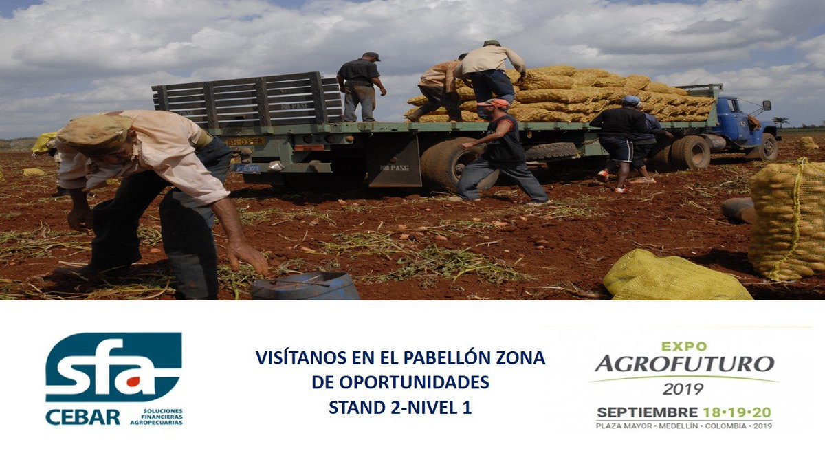sfa_cebar's tweet photo. Ya se acerca el evento más esperado por el sector agropecuario, donde podrás establecer aliados estratégicos para tu sistema productivo.
Te esperamos estos días para que conozcas todas las líneas  que tiene Finagro para tu  actividad económica. https://t.co/x8MDbAyuyF