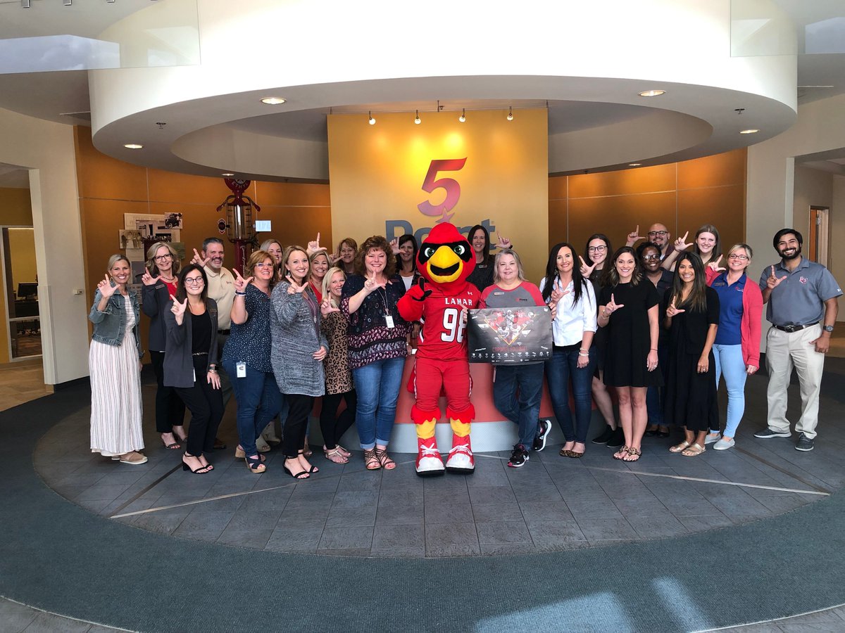 LamarAthletics's tweet image. We would like to thank our corporate partners for their support for the upcoming 2019-20 athletic season. We are looking forward to a great year of Cardinal Athletics and seeing all of our corporate partners out cheering on our Cardinals this season #WeAreLU