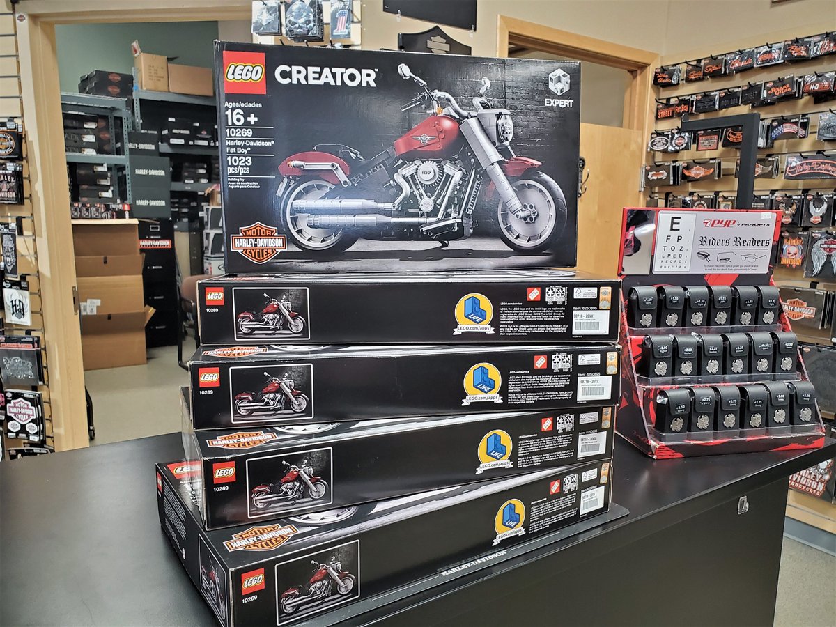 SunHarley's tweet photo. Breaking News! The all new Lego Edition Harley Davidson Fat Boy has arrived! Come in and get them while they last!
https://t.co/e3W4qFGG67
#harleydavidson #lego #fatboy #expert #limited #lotsofpieces #forusbigkids #instagood #fun #denver https://t.co/ErPm1Yn692