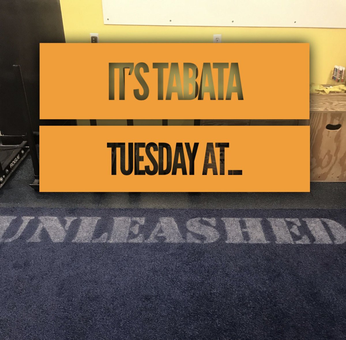 Trainufit's tweet photo. Tabata Tuesday is almost here! Who’s coming to 5:15am or 5pm tabata? 🙋🏻‍♀️🙋🏻‍♀️🙋🏻‍♀️

We also have...
6am, 12pm, 4pm Open Gym
9am Cru Mash Up
6pm UBungee
7pm Cru Mash Up https://t.co/5QVMBs01Ox