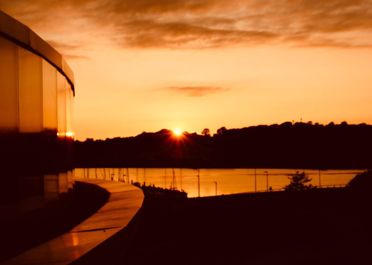 A view from <a href="/Plasheli/">Plas Heli Pwllheli</a> earlier tonight