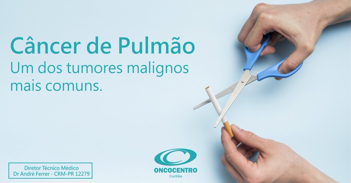 oncocentro's tweet photo. 🚭 O câncer de pulmão é um dos tumores malignos mais recorrentes e possui sintomas como tosse, dispneia (falta de ar), dor torácica, perda de peso, cansaço e presença de sangue no escarro. https://t.co/D4rHc27b9m https://t.co/DgjpcxaGJK