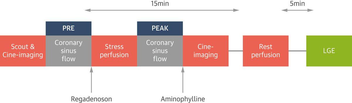 JACCJournals's tweet photo. Coronary flow reserve measured from the coronary sinus using #CMR predicts CV events, incremental to clinical, and imaging markers, including ischemia and LGE.  https://t.co/aNahapDfc1 #JACCIMG @AHAMeetings https://t.co/HXmpsFFQtI