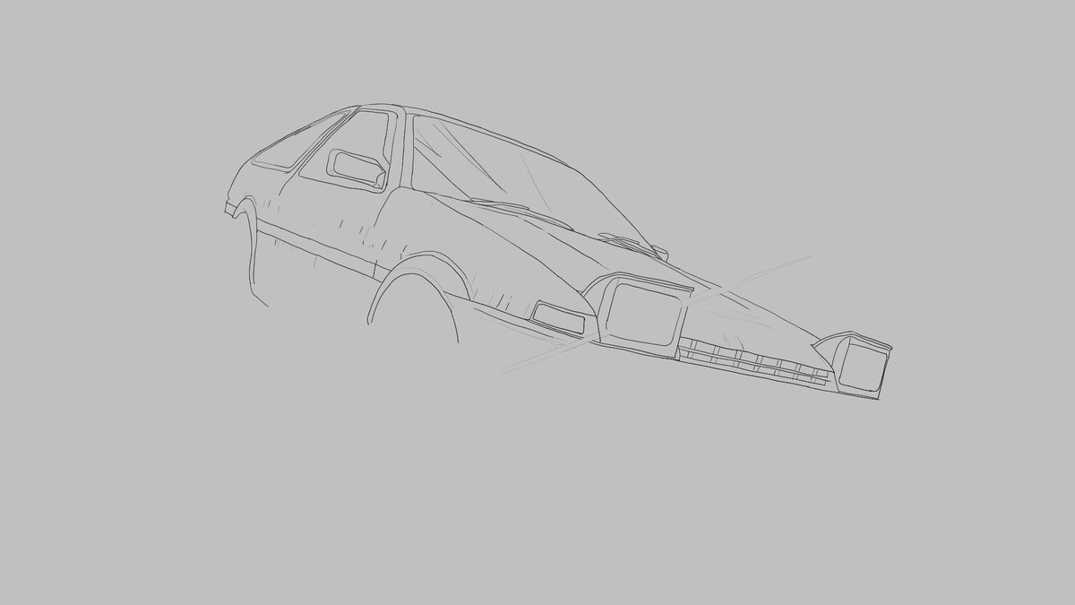 Thisillfeelingofexisting Kharikamau S Car Thingy Made Me Wanna Try A Car Thingy Of My Own Since I Just Finished Initial D Again Chose The Ae86 And I Now Remember Why