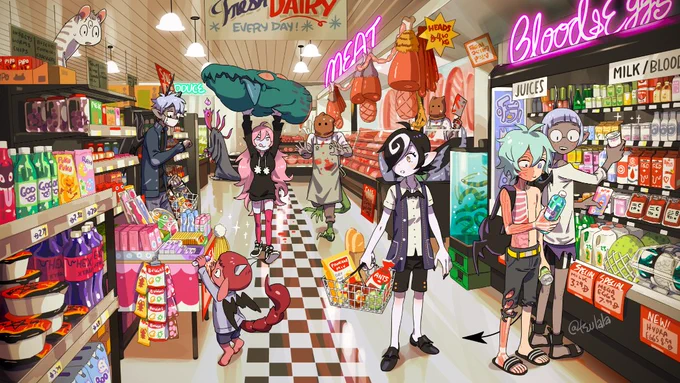 I'm Rem and I draw comics! And fanart! And work on video games! I also like monsters a lot. #Visiblewomen 
Would you like a book or two of my work????

BOOKS!: https://t.co/n3LBqyPCsA
Webcomic!: https://t.co/vaJRQib1Gn
River City Girls!: https://t.co/uOQ6hcsUdH 