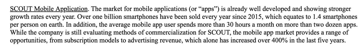 AliNSearch's tweet photo. @TTSAcademy @AFSUnidentified More BS! The VAULT is just the videos. SCOUT is a rebranded app from @Project_Capture with a lite and monetized version. TTSA real business is MAKING MONEY, and UFO fans are the source of money. Scaring senators and gov to get "research" contracts is 2nd stream, videos is 3rd. https://t.co/nfeaRZCLYy
