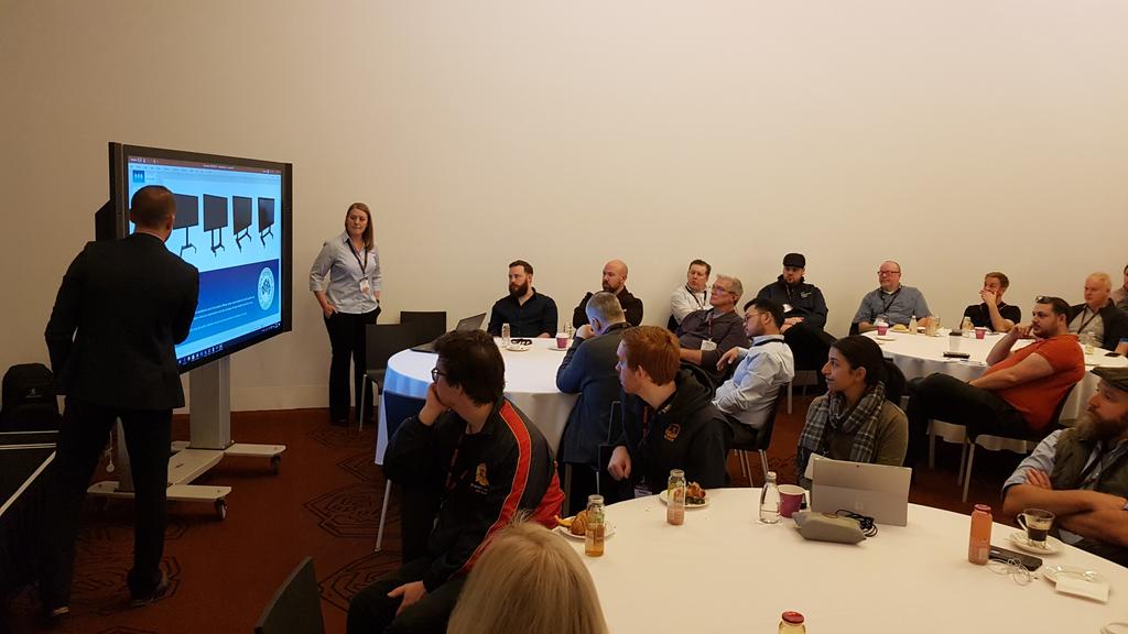 AETM K12 Conference is underway. 1st presentation by <a href="/TechCoreAus/">TechnologyCore</a>