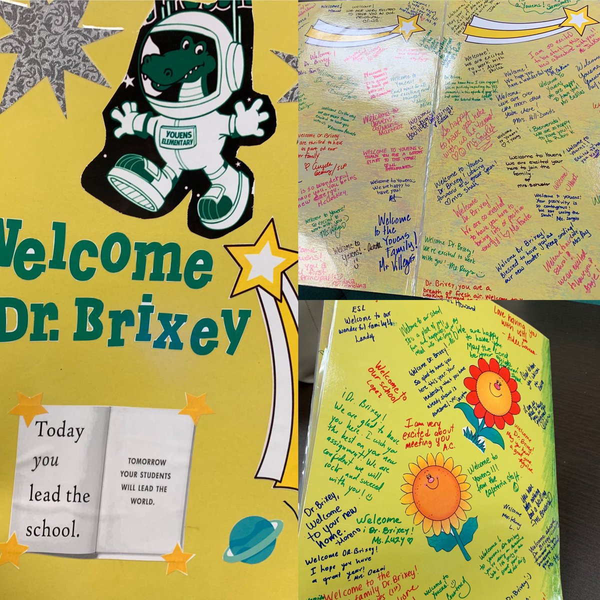 Thank you to my Gator team, helping spread sunshine to me- you are the kindest educators and teammates I could ask for! I’m blessed to be a Gator! @Youens_Gators #AliefLeads #createjoy #sharethesunshine #KindnessMatters #smile #MondayMotivation #MissionPossible #growtogether