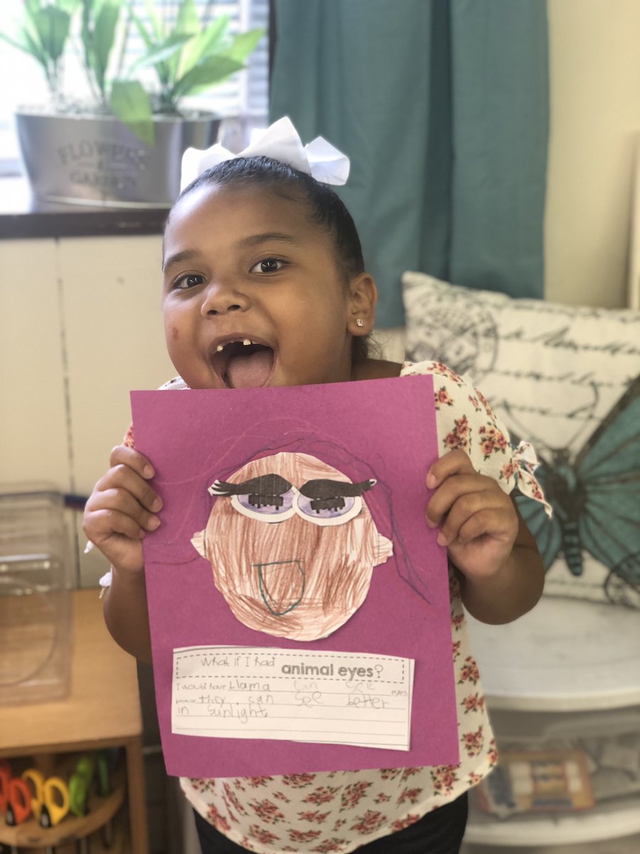 JulieMarieG06's tweet photo. What if I had animal eyes? Our first graders did an amazing job with this animal adaptations activity. 🐸🐙👁 #thegt @THE_HCISD https://t.co/n72V8ty2lN