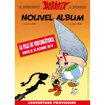 Mediaquotidien's tweet photo. [JEU CONCOURS] On vous propose à l'occasion de la sortie de l'album Astérix la fille de Vercingétorix le 24 octobre nous offrirons après tirage au sort 9 BD du nouvel album.

Pour tenter de gagner Follow le compte et retweet le tweet. #Asterix #Asterix60ans https://t.co/tRuXGt0lOO