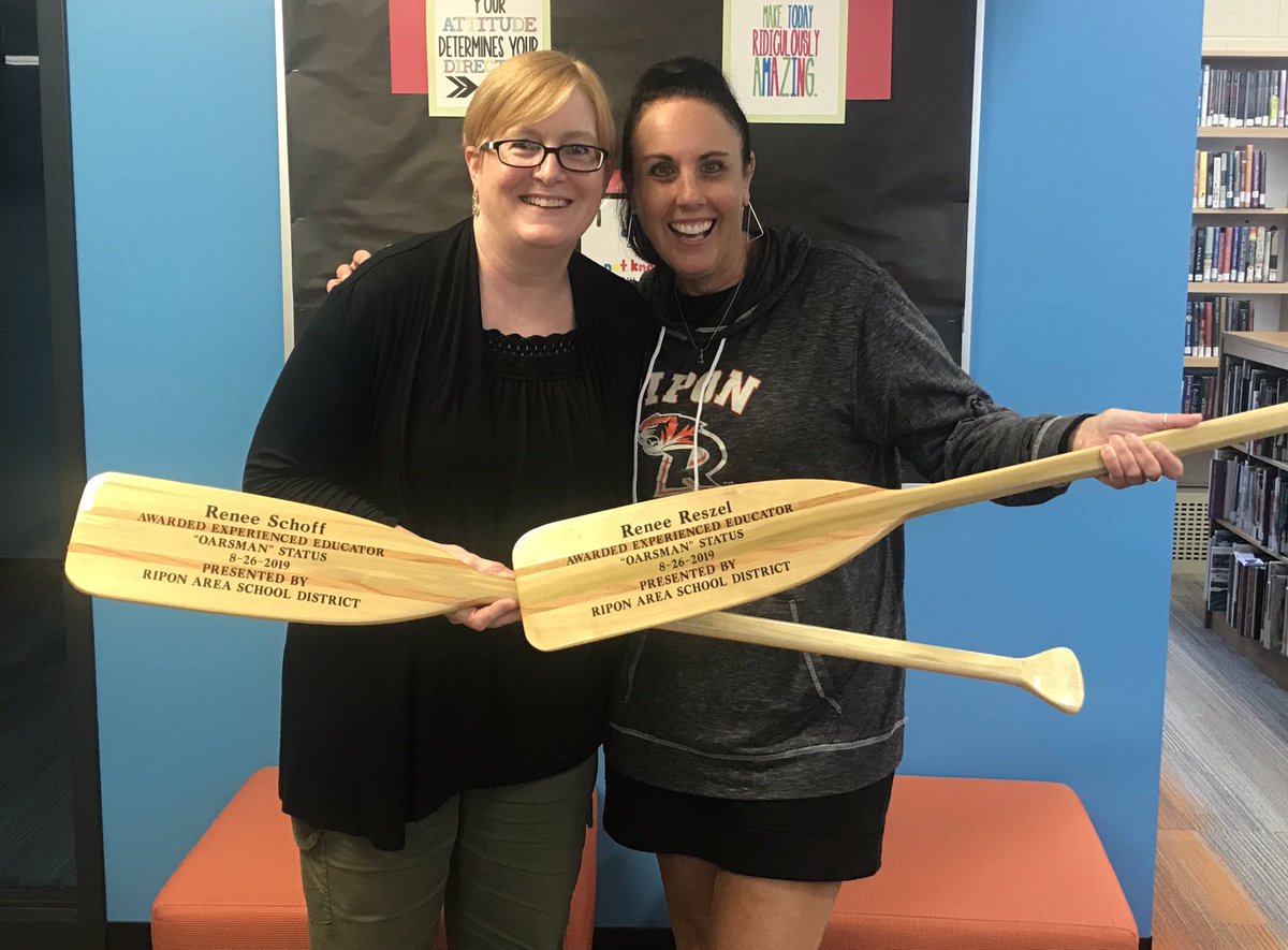 ReneeSchoff's tweet photo. “Oarsman” status is better together. @renee_reszel #reneesquaredripon https://t.co/2MLqltfKrf