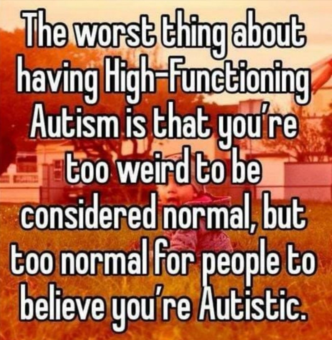 BeardedTommyICR's tweet image. Yup, it&apos;s true. #highfunctioningautism #aspergers #dontjudgeme