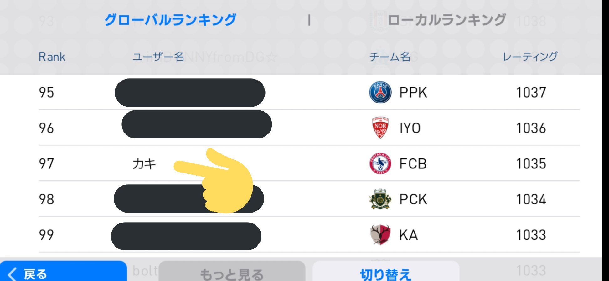 カキ ウイイレアプリ グローバルランキング 100位以内に入りました 最近はオンラインやってる人も少ないのかな ちょっと前まではこれくらいのレートじゃランキング入れなかったのにな ウイイレアプリ ウイイレ19 T Co 3mnlonkrhw Twitter